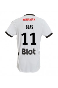 Stade Rennais Ludovic Blas #11 Fotballdrakt Borte Klær 2024-25 Korte ermer